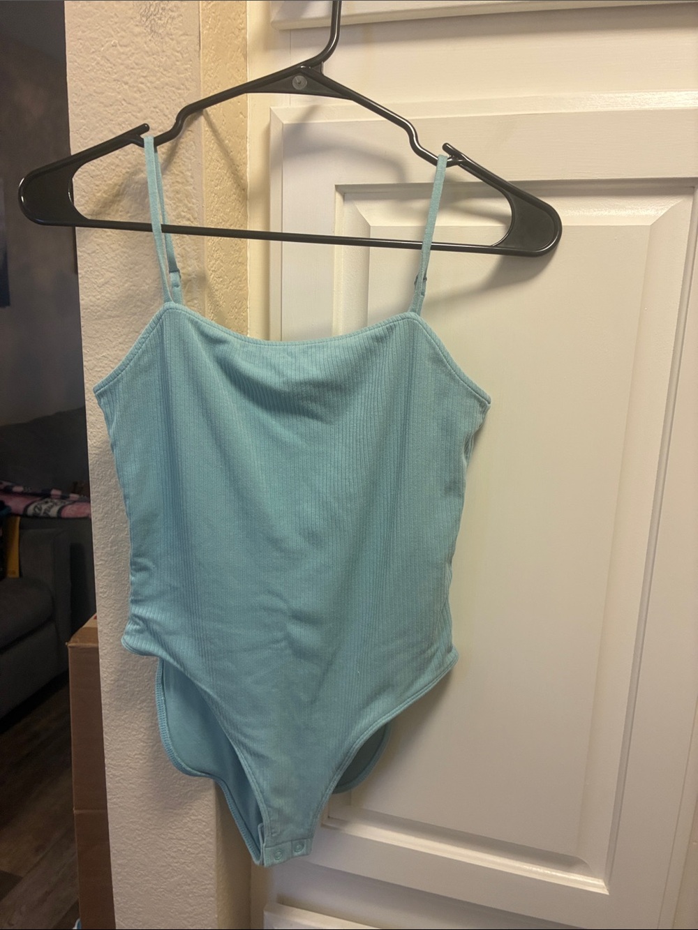 3 for $15 🦋🦋 Old Navy geyser blue Rib-Knit Bodysuit